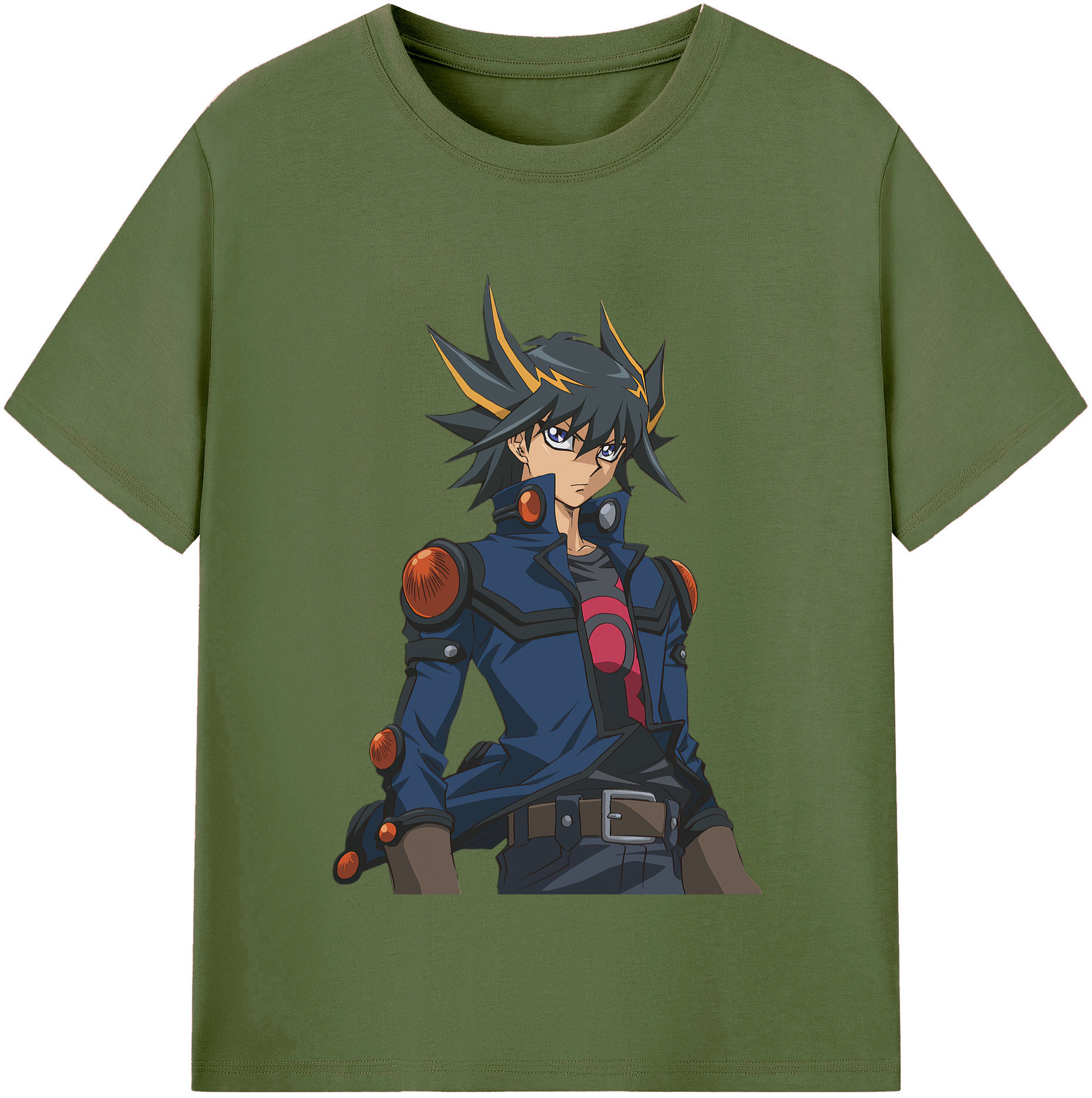 （画像用） 遊☆戯☆王 Yu-Gi-Oh! 綿100％半袖Tシャツ（フロントプリント）